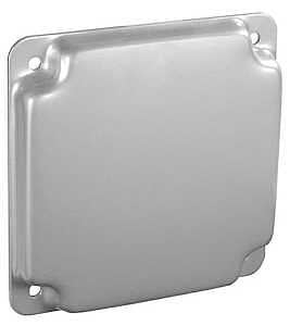 EXPOSED WORK COVER BLNK SQ 4IN