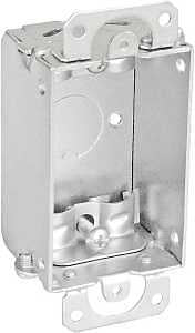 SWITCH BOX NM CLMP 3X2X1-1/2IN