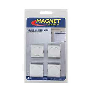 MAG METAL CLIP SQ 1.375X1.125 