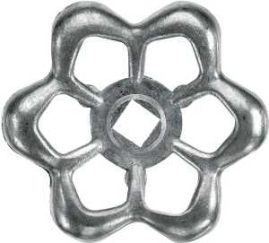 SILLCOCK HANDLE SQ SEM WHEEL  