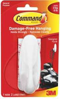 HOOK DESIGNER WHITE LARGE     