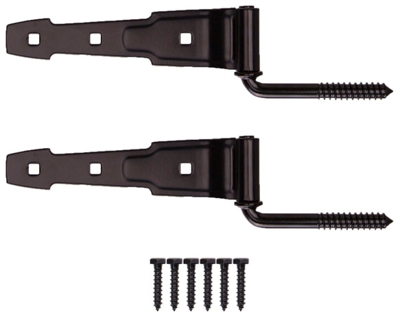 ProSource LR-174-PS Hook/Strap Hinge, 7-5/8 in, Steel, 180 Range of Motion, Screw Mounting