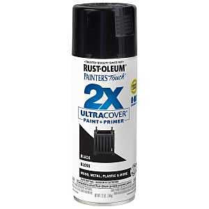 PAINT SPRAY IN EX GLO BLK 12OZ