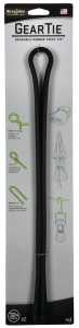 TIE TWIST RUBBER 32IN BLK 2PK 