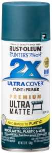 PAINT SPRAY MAT DEEP TEAL 12OZ
