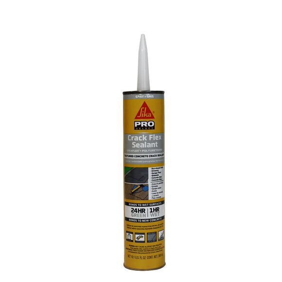 Sikaflex PRO SELECT Series 515306 Crack Flex Sealant, Light Gray, 10.1 oz Cartridge