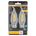 BULB LED B10 CLR SOFT WHITE 4W