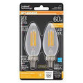BULB LED B10/C CLEAR SFTWHT 5W