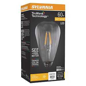 BULB LED ST19 SOFT WHITE 8.5W 