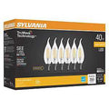 BULB LED B10 SFT WHITE CLR 40W