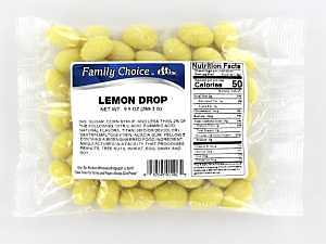 LEMON DROPS BAG 9.5OZ         