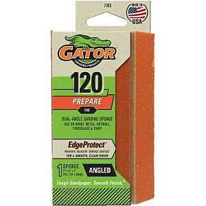 SANDING SPONGE ANGLED 120 GRIT