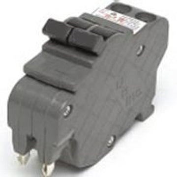Federal Pacific UBIF0240N Circuit Breaker, Type NC, 40 A, 2-Pole, 120/240 V, Plug, Gray