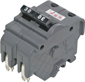 Federal Pacific UBIF230N Circuit Breaker, Type NA, 30 A, 2-Pole, 120/240 V, Plug