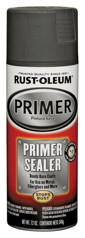 Rust-Oleum Automotive 249321 Spray Primer, Light Gray, 12 oz Can