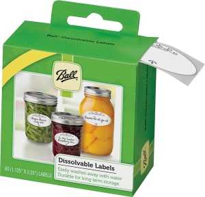 DISSOLVABLE BALL LABELS       