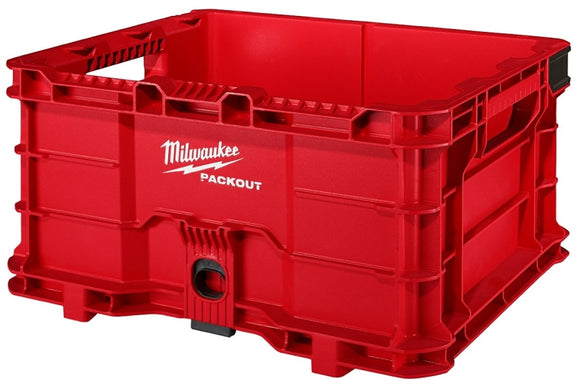 Milwaukee PACKOUT 48-22-8440 Crate, 1872 cu-in, Polymer, 16 in L, 13 in W, 9 in H