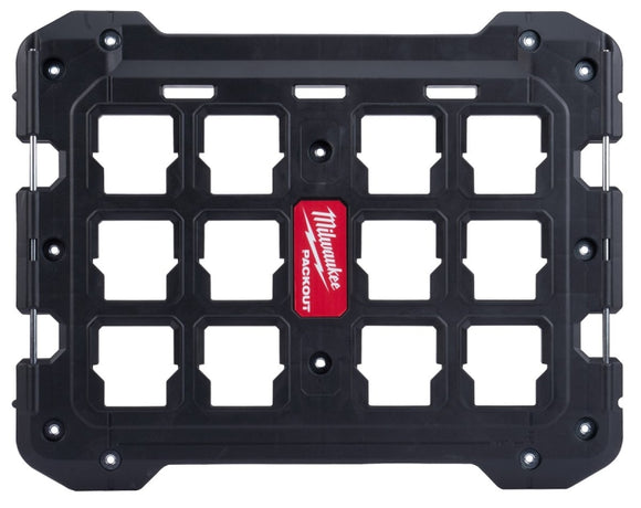 Milwaukee PACKOUT 48-22-8485 Mounting Plate, Polymer, Black