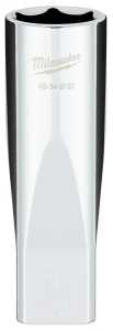 SOCKET DEEP CHROME 1/2INX3/4IN