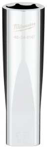 SOCKET DEEP CHROME 1/2INX17MM 