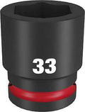 SOCKET 6 POINT STD 3/4INX33MM 