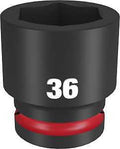 SOCKET 6 POINT STD 3/4INX36MM 