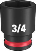 SOCKET 6 POINT STD 3/8 X 3/4IN