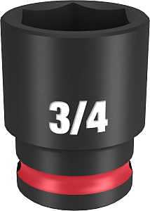 SOCKET 6 POINT STD 3/8 X 3/4IN