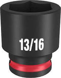 SOCKET 6 POINT STD 3/8X13/16IN