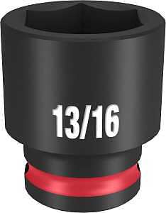 SOCKET 6 POINT STD 3/8X13/16IN