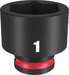 SOCKET 6 POINT STD 3/8 X 1IN  