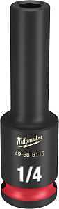 SOCKET 6 POINT DEEP 3/8X1/4IN 