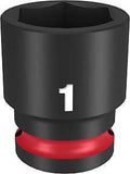 SOCKET 6 POINT STD 1/2 X 1IN  