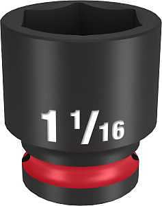 SOCKET 6POINT STD 1/2X1-1/16IN