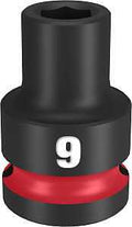 SOCKET 6 POINT STD 1/2IN X 9MM