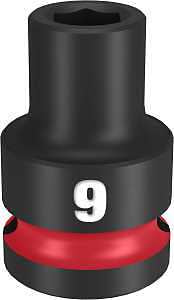 SOCKET 6 POINT STD 1/2IN X 9MM