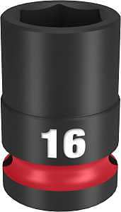 SOCKET 6 POINT STD 1/2INX16MM 
