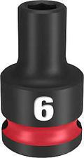 SOCKET 6 POINT STD 3/8IN X 6MM