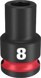 SOCKET 6 POINT STD 3/8IN X 8MM