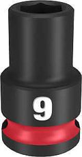 SOCKET 6 POINT STD 3/8IN X 9MM
