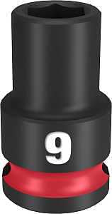 SOCKET 6 POINT STD 3/8IN X 9MM
