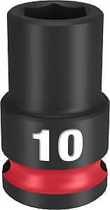 SOCKET 6 POINT STD 3/8INX10MM 