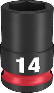 SOCKET 6 POINT STD 3/8INX14MM 