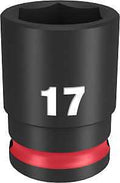 SOCKET 6 POINT STD 3/8INX17MM 