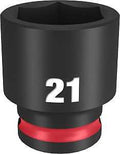 SOCKET 6 POINT STD 3/8INX21MM 