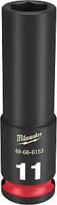 SOCKET 6 POINT DEEP 3/8INX11MM