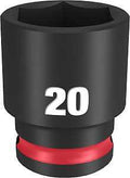SOCKET 6 POINT STD 3/8INX20MM 