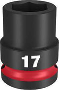SOCKET 6 POINT STD 1/2INX17MM 