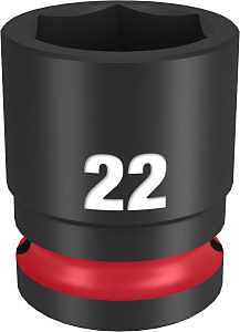 SOCKET 6 POINT STD 1/2INX22MM 