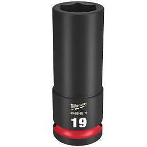 SOCKET 6 POINT DEEP 1/2INX19MM